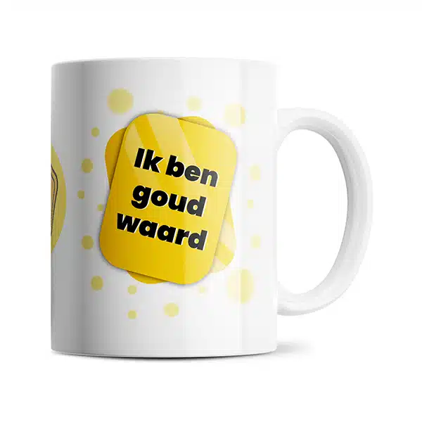 Ik ben goud waard mok