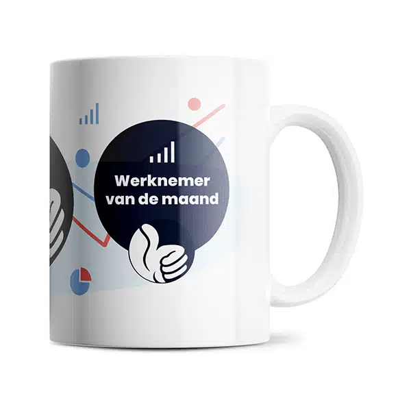 Werknemer van de maand mok