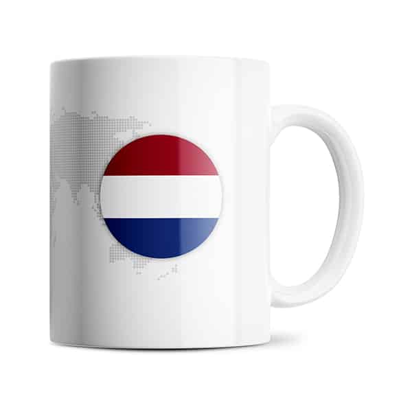 Nederlandse vlag mok