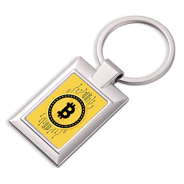 Bitcoin BTC sleutelhanger actie