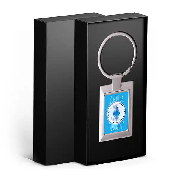 Ethereum ETH sleutelhanger giftbox Ethereum ETH sleutelhanger giftbox
