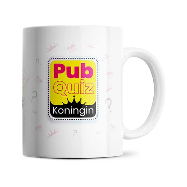 Pubquiz koningin mok