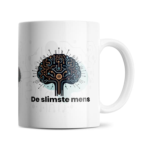 De slimste mens mok
