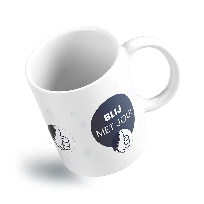 Blij met jou mok actie Blij met jou mok actie