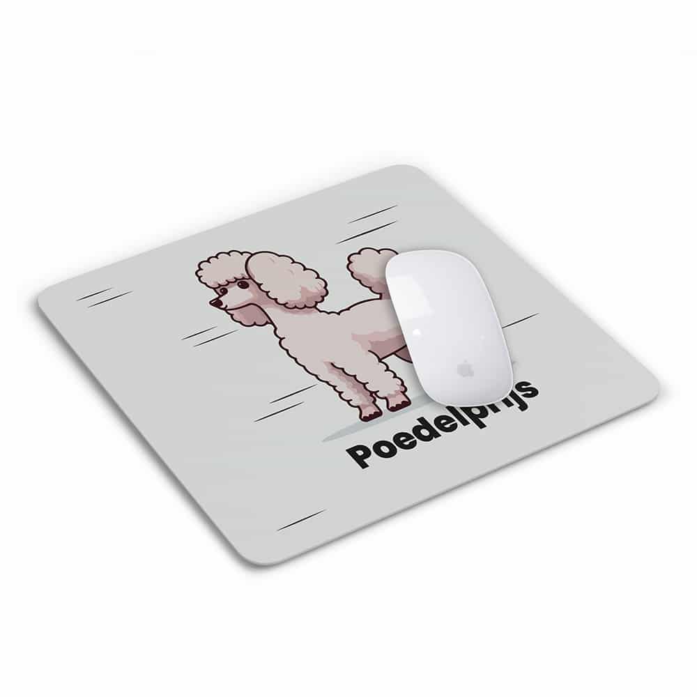 Poedelprijs muismat actie Poedelprijs muismat actie