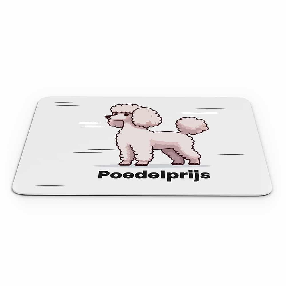 Poedelprijs muismat liggend Poedelprijs muismat liggend